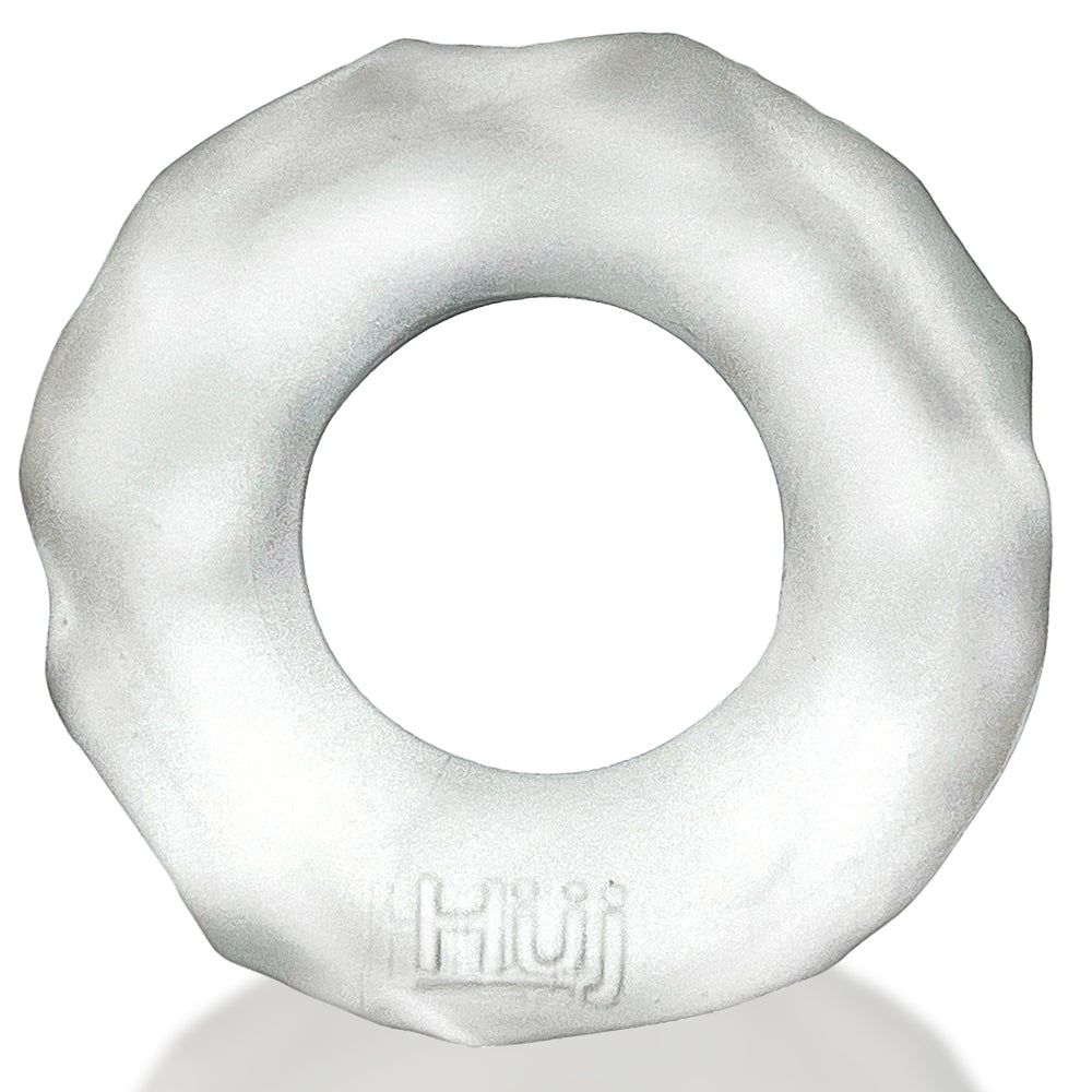 Hunky Junk FRACTAL tactile cockring CLEAR ICE