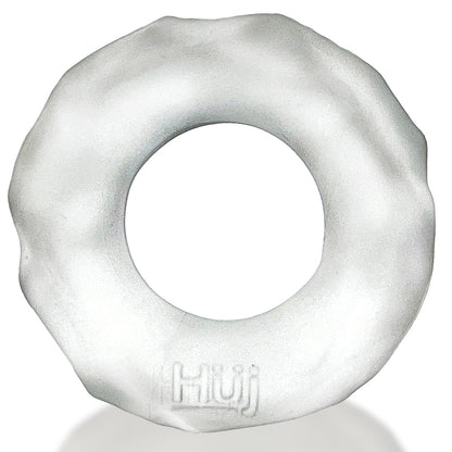 Hunky Junk FRACTAL tactile cockring CLEAR ICE
