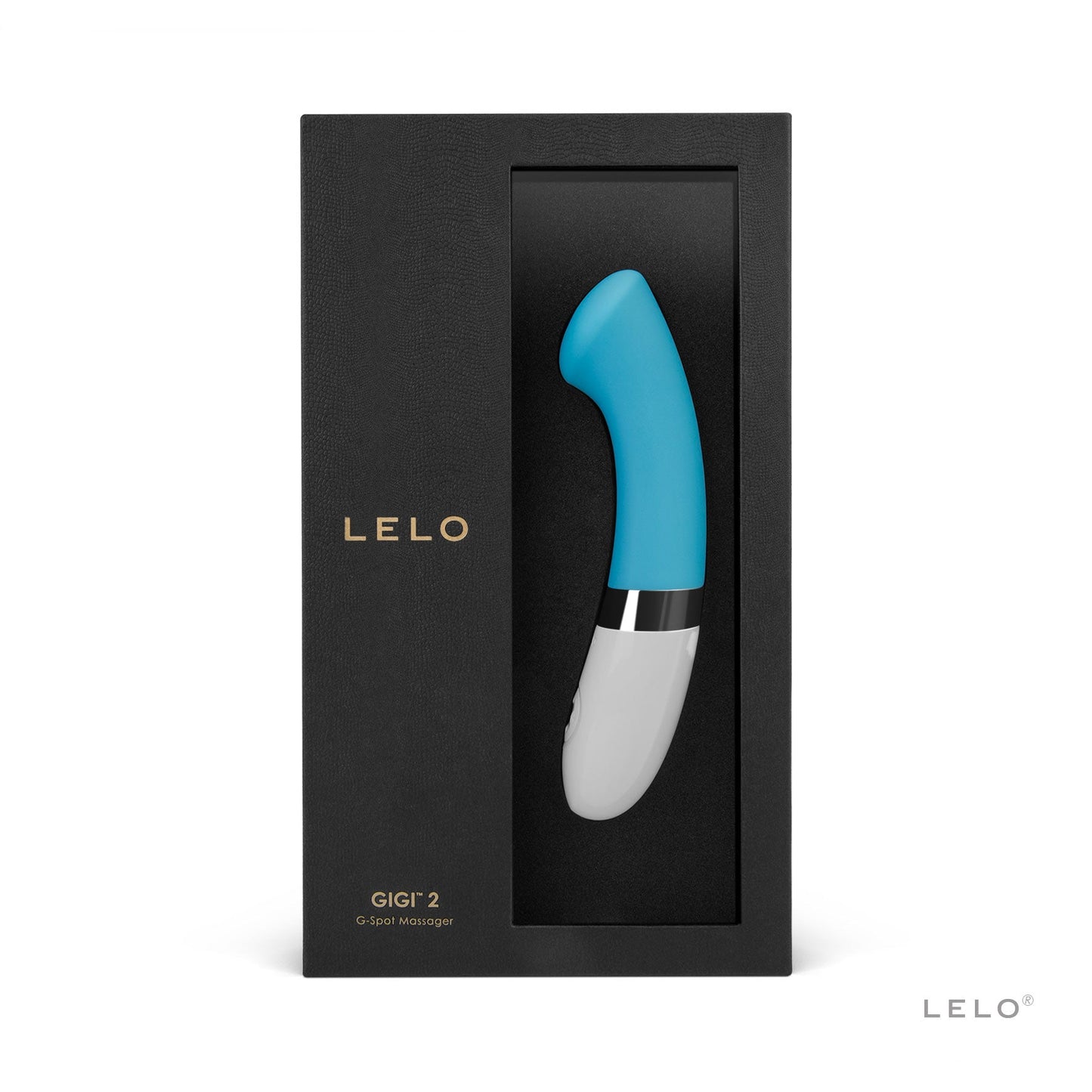Lelo Gigi 2 G-spot Vibrator - Turquoise Blue
