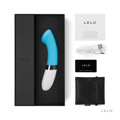 Lelo Gigi 2 G-spot Vibrator - Turquoise Blue