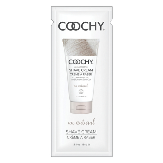 Coochy Shave Cream AU Natural Sachet