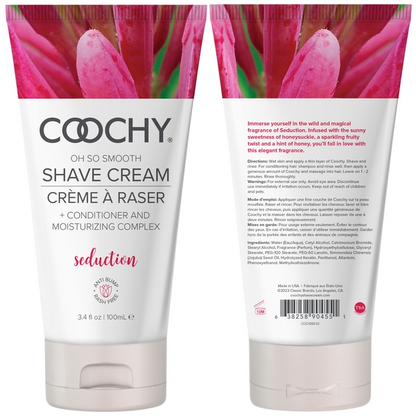Coochy Shave Cream Seduction 3.4oz