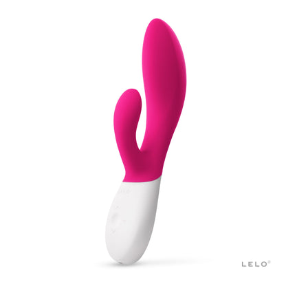 Lelo Ina Wave 2 Rabbit Vibrator Cerise