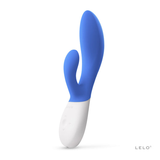Lelo Ina Wave 2 Rabbit Vibrator California Sky