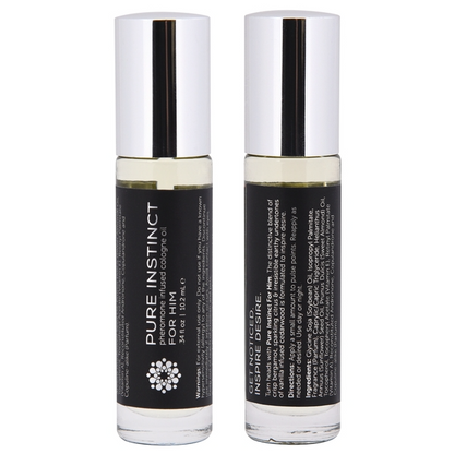 Pure Instinct Pheromone Cologne Oil Roll-On For Him .34oz | 10mL
