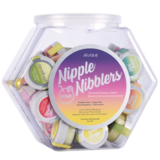 Jelique Products Nipple Nibblers Cocktail Pleasure Balm Assorted 36 pcs