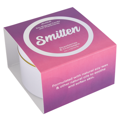 Jelique Massage Candle Smitten Strawberries & Champagne 4oz | 113g