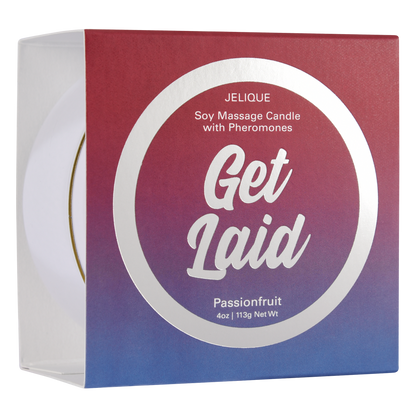 Jelique Get Laid Passion Fruit Massage Candle 4oz | 113g