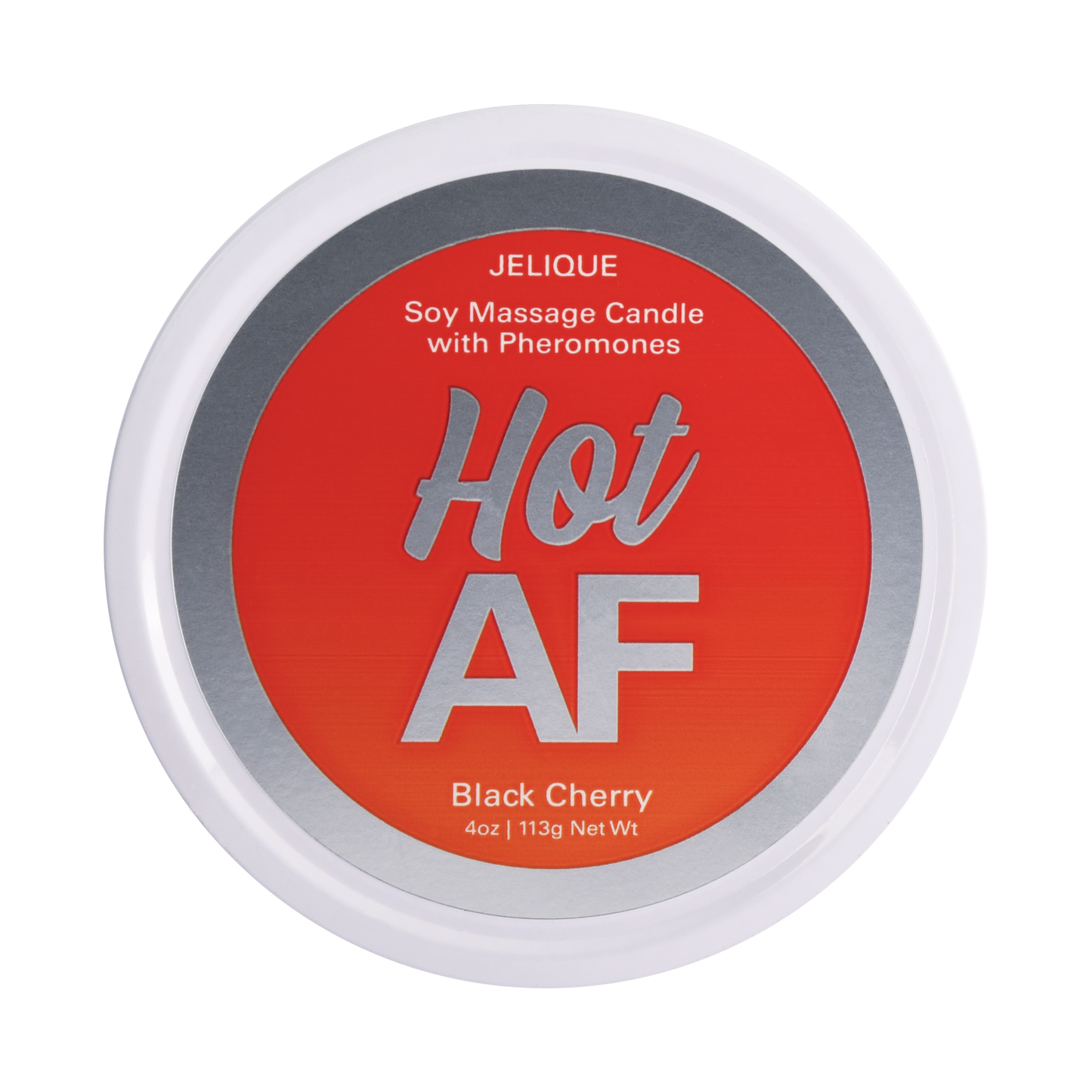 Jelique Hot AF Black Cherry Massage Candle 4oz | 113g