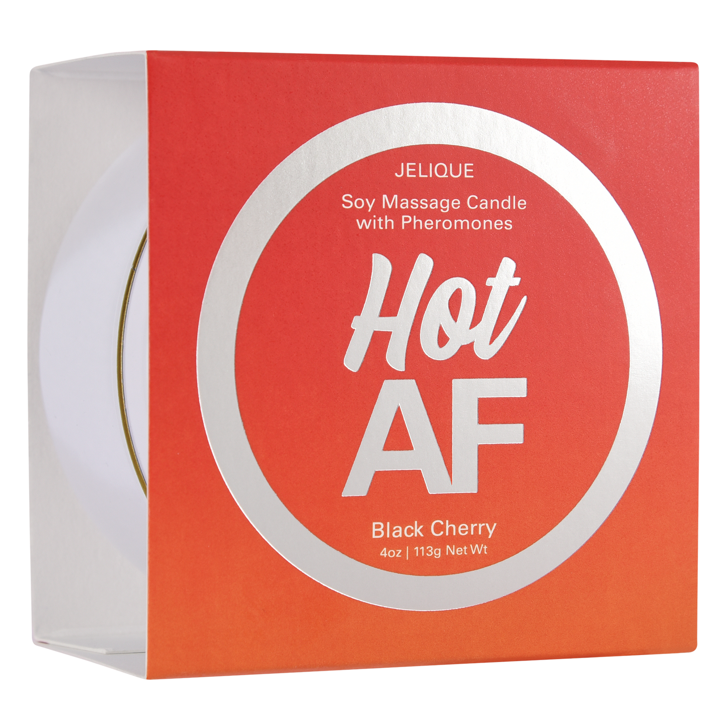 Jelique Hot AF Black Cherry Massage Candle 4oz | 113g