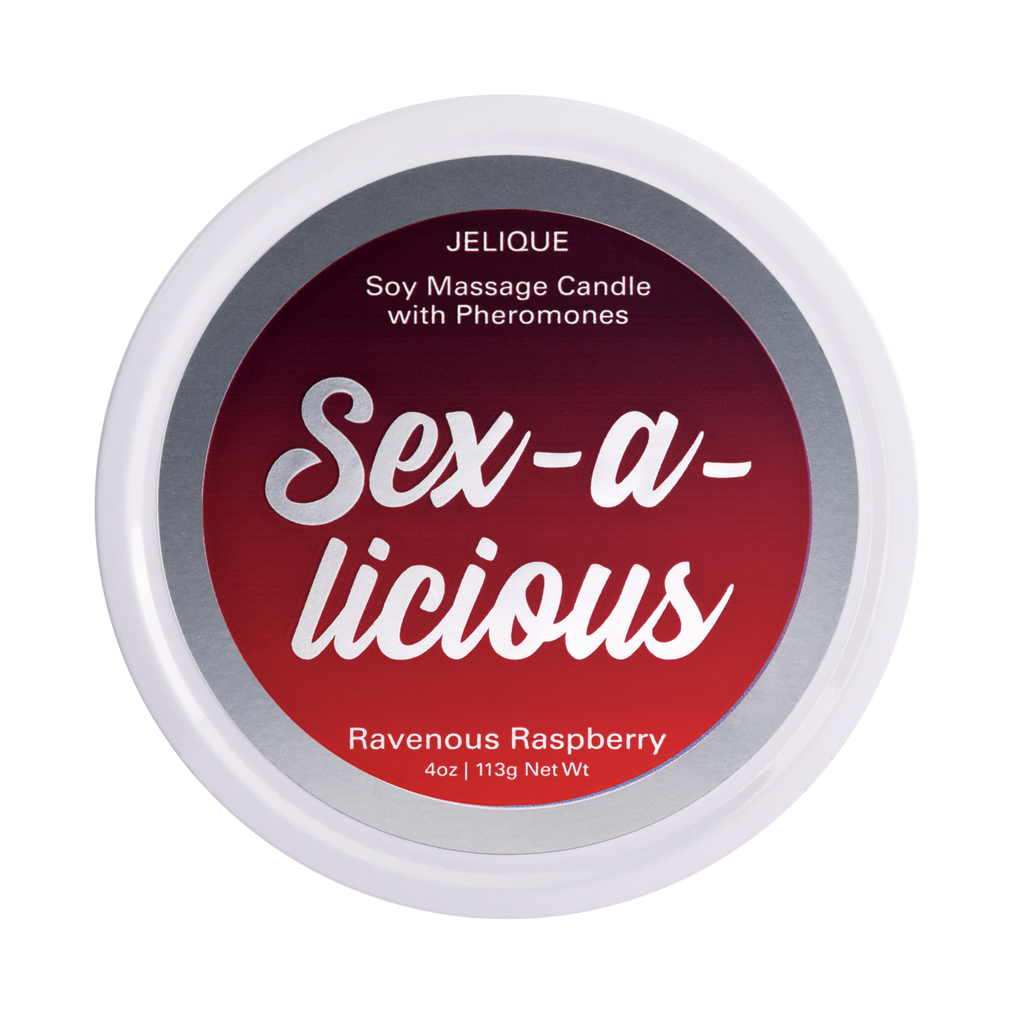 Jelique Sex-A-Licious Ravenous Raspberry Massage Candle