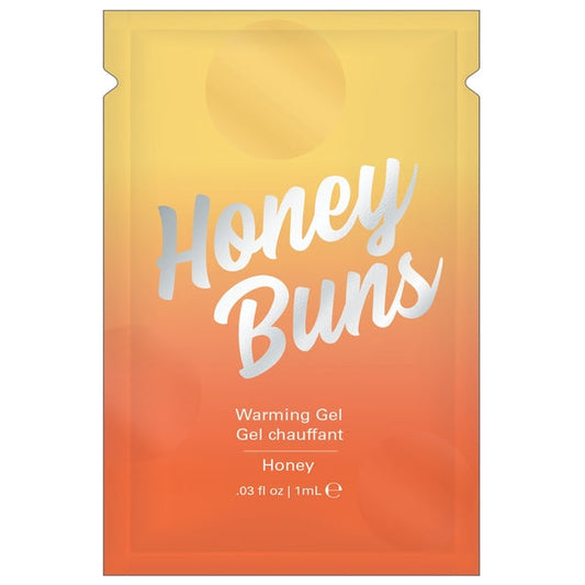 Jelique Honey Buns Warming Gel - FOIL - 0.03 fl oz | 1 mL
