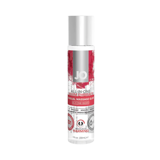 System JO All-In-One Warm Embrace Massage Glide 1oz
