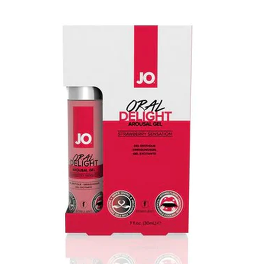 System JO Oral Delight Strawberry Arousal Gel