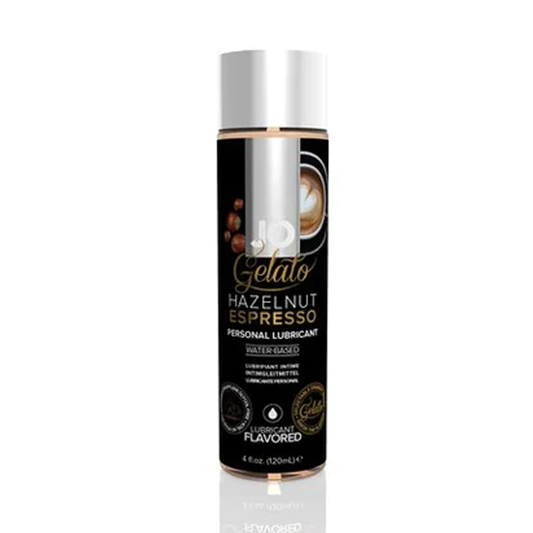 System JO Gelato Hazelnut Espresso Flavored Lube 4 floz / 120 mL