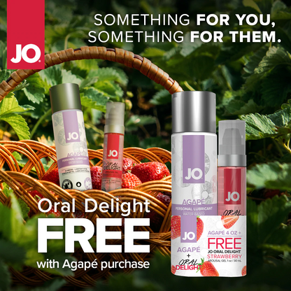 System JO Agape + Oral Delight Strawberry Arousal Gel