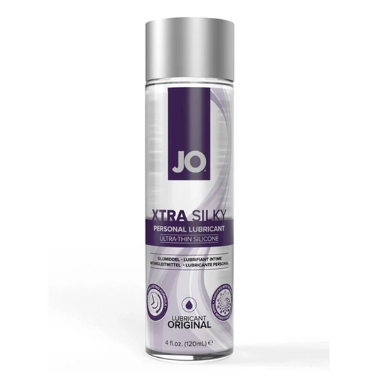 System JO Xtra Silky Silicone Lubricant 4oz