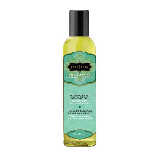 Kama Sutra Aromatics Soaring Spirit Massage Oil 8oz