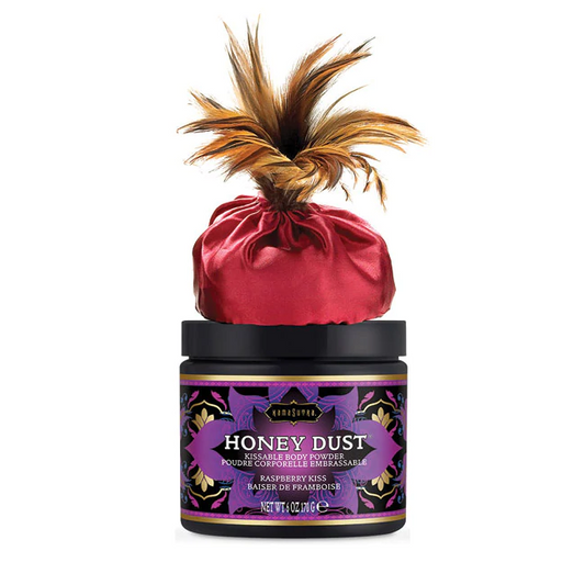 Kama Sutra Honey Dust Raspberry Kiss Body Powder (6oz)