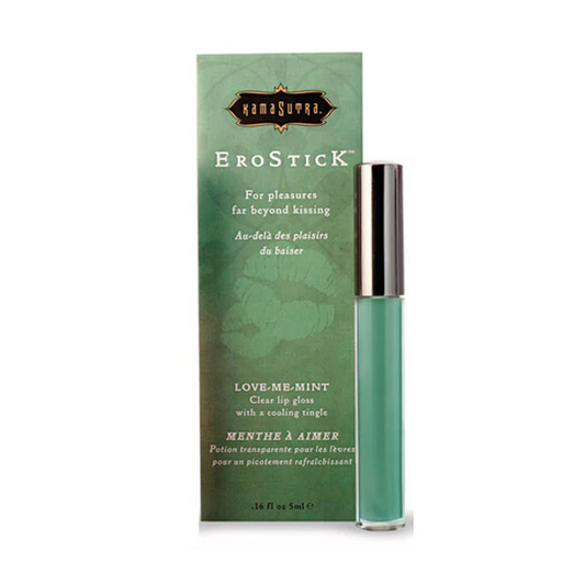 Kama Sutra Erostick Clear Lip Gloss -Mint