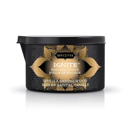 Kama Sutra Ignite Massage Candle Vanilla Sandalwood