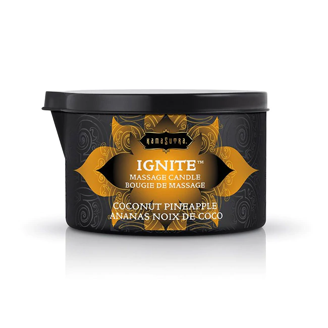 Kama Sutra Ignite Massage Candle Coconut Pineapple
