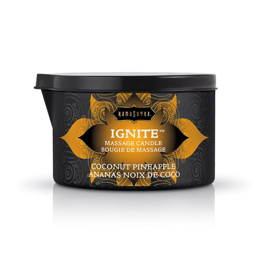 Kama Sutra Ignite Massage Candle Coconut Pineapple