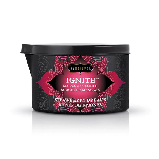 Kama Sutra Ignite Massage Candle Strawberry Dreams
