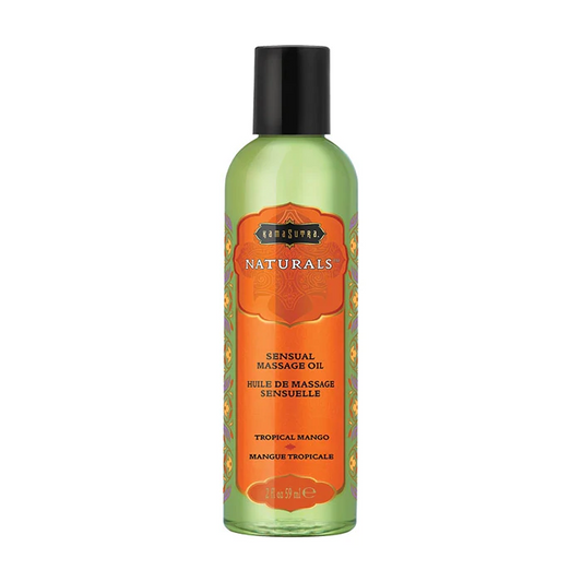 Kama Sutra Naturals Massage Oil Tropical Mango (2oz)