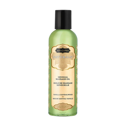 Kama Sutra Naturals Massage Oil Vanilla Sandalwood (2oz)
