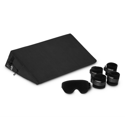 Liberator Black Label Wedge Male Packaging w/cuffs