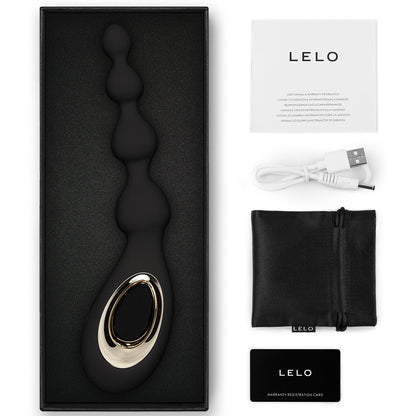 Lelo Soraya Beads Anal Massager Black