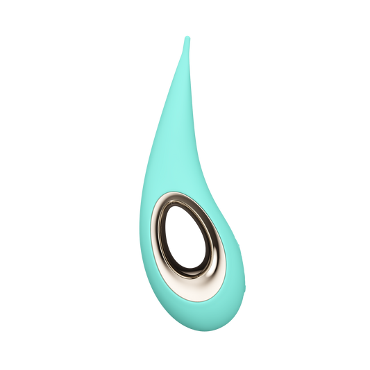 Lelo Dot Elliptical Clitoral Stimulator - Aqua
