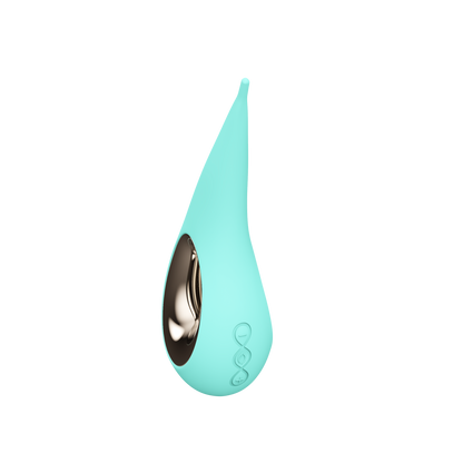 Lelo Dot Elliptical Clitoral Stimulator - Aqua