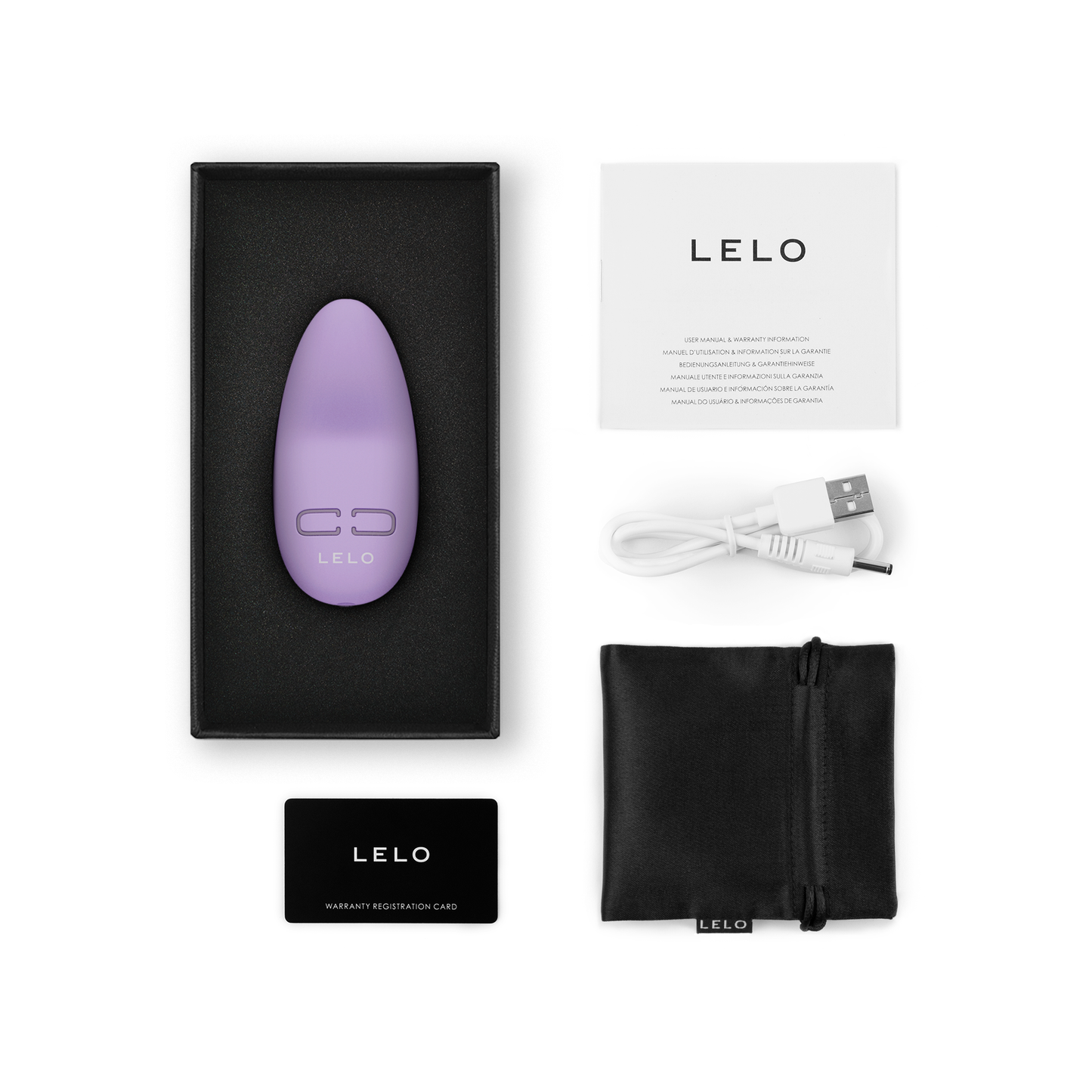 Lelo Lily 3 Massager Calm Lavender
