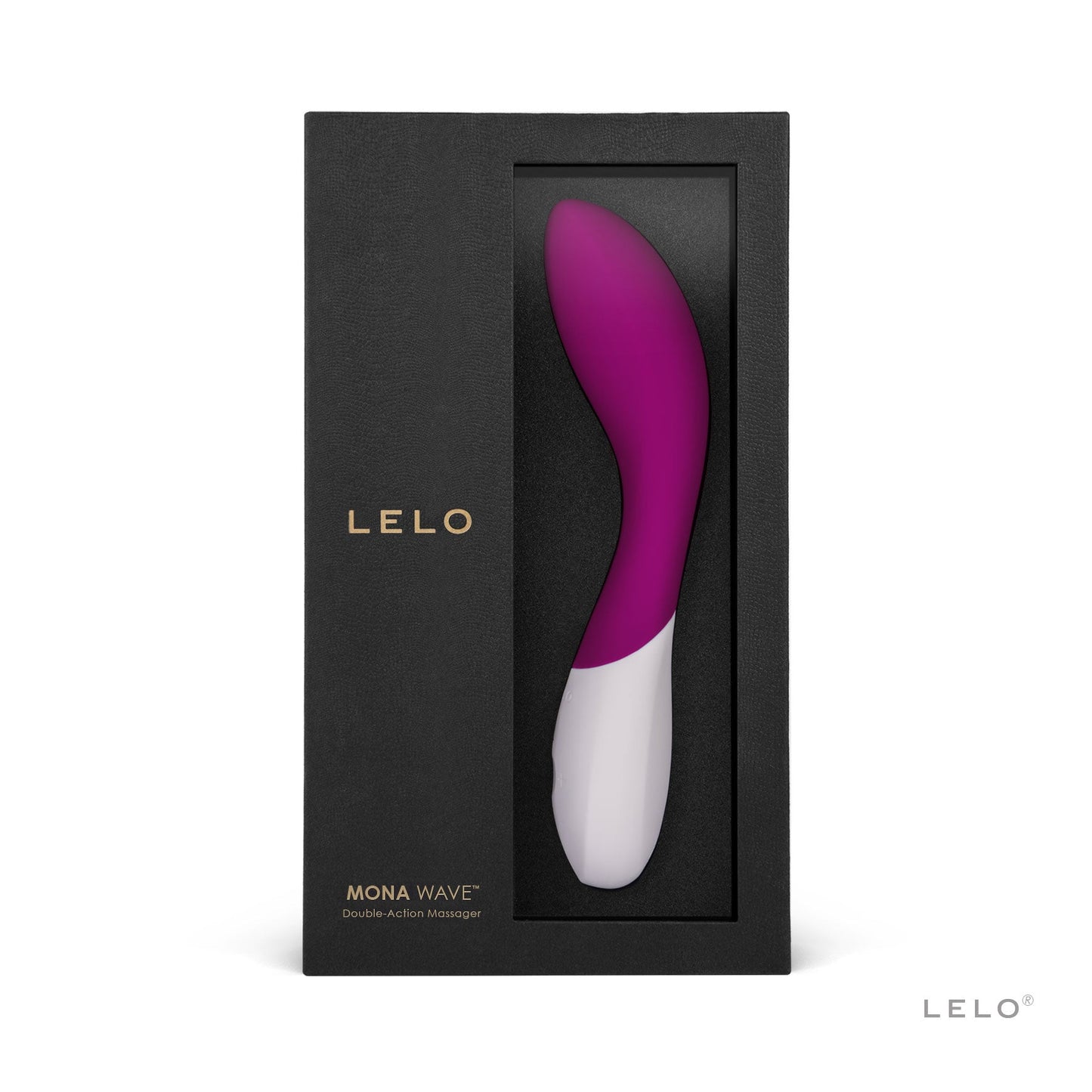 Lelo Mona Wave G-Spot Stimulator Deep Rose