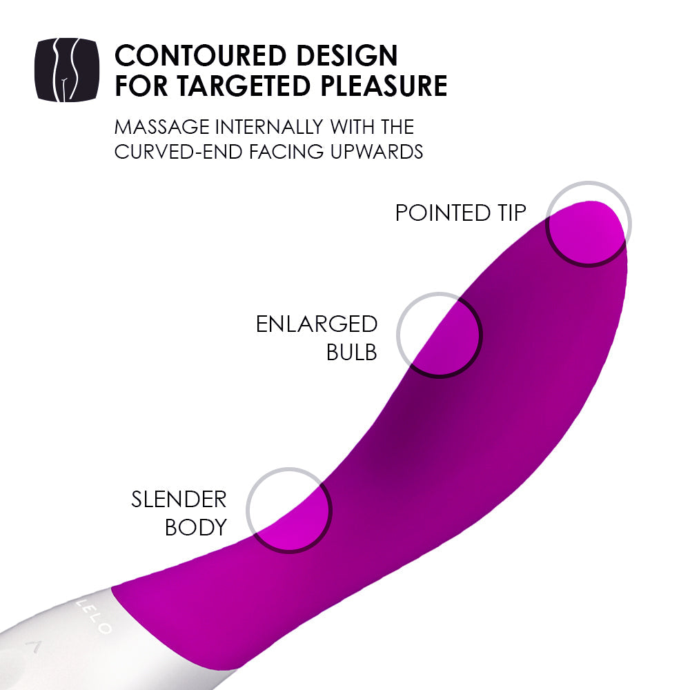 Lelo Mona Wave G-Spot Stimulator Deep Rose