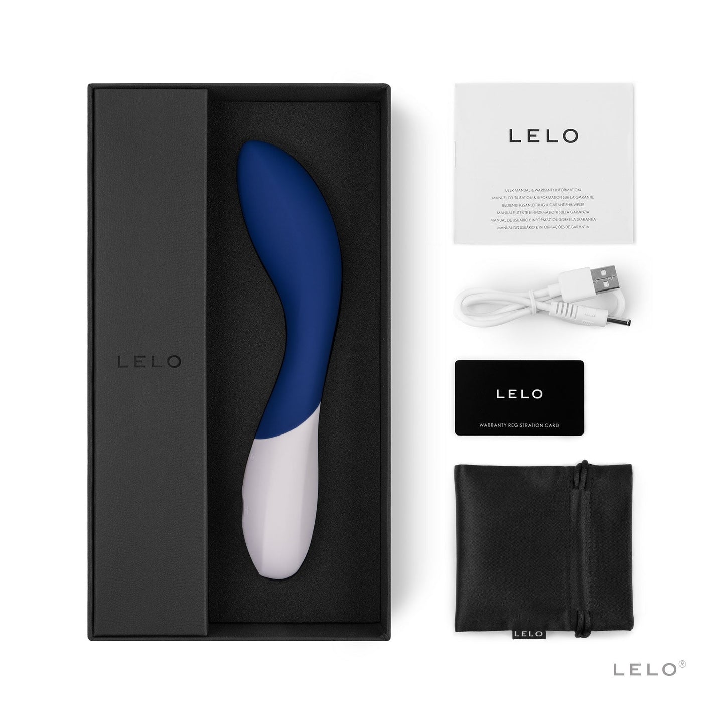 Lelo Mona Wave G-Spot Stimulator Midnight Blue