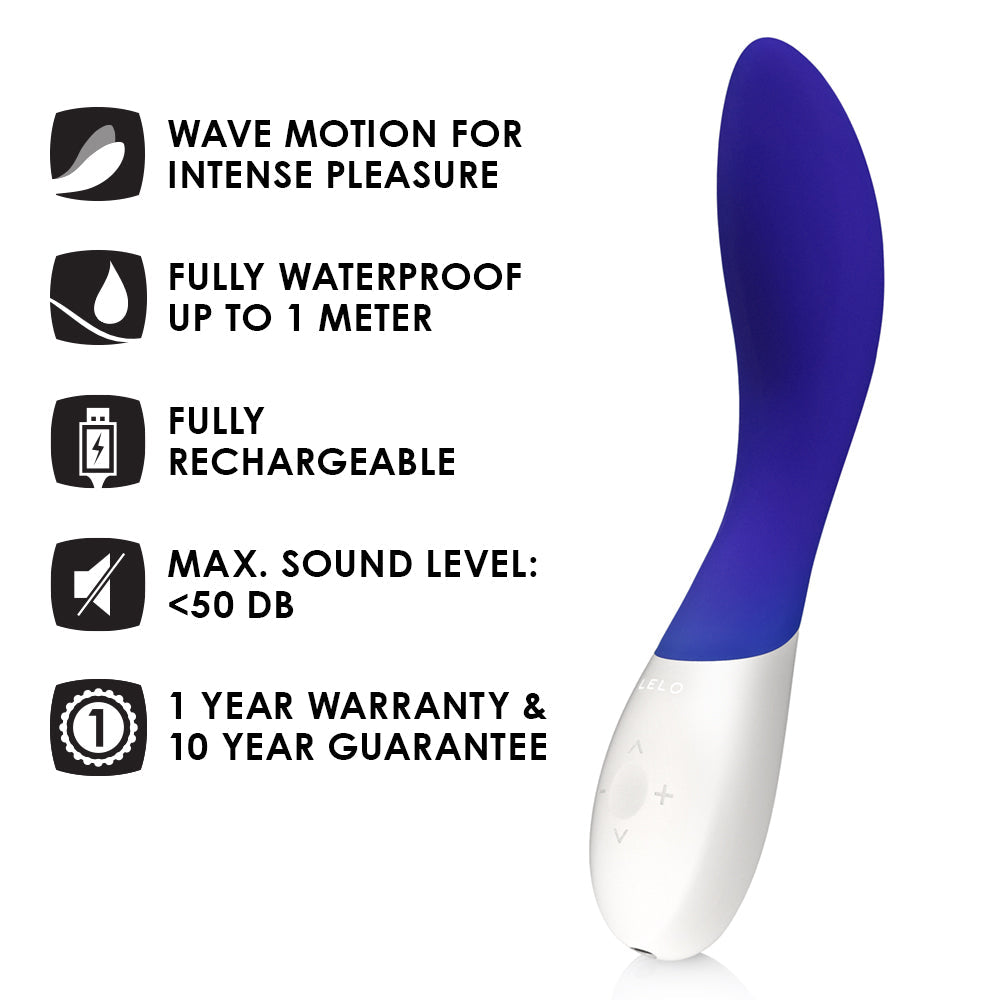 Lelo Mona Wave G-Spot Stimulator Midnight Blue