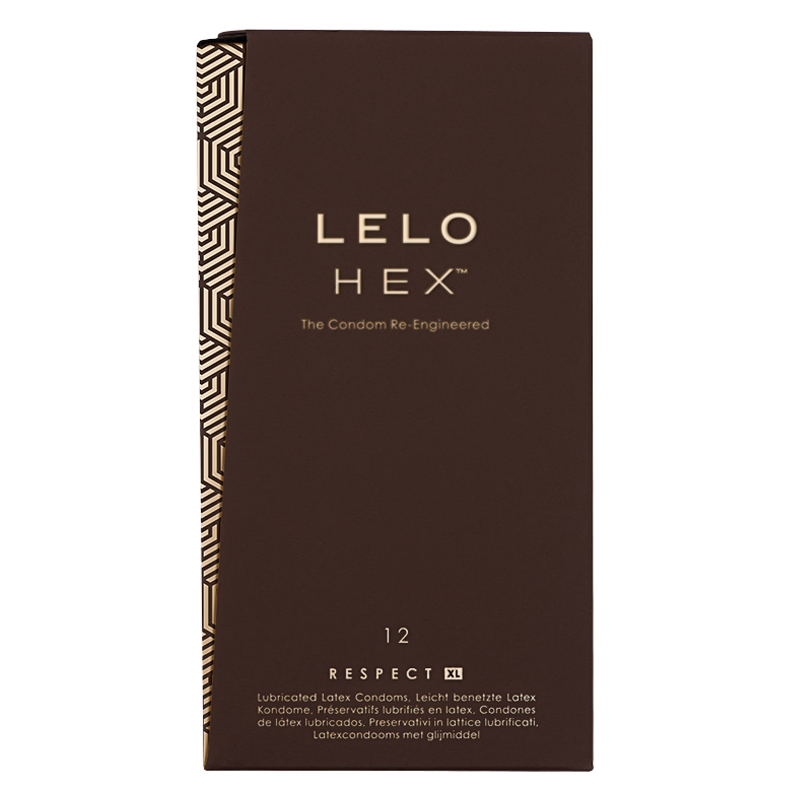 Lelo Hex Respect XL Condoms 12 Pack