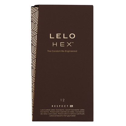 Lelo Hex Respect XL Condoms 12 Pack
