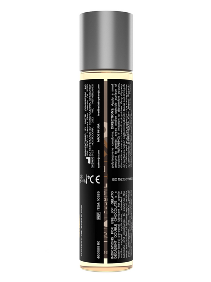 System JO Gelato Decadent Double Chocolate Flavored Lube 1 floz / 30 mL