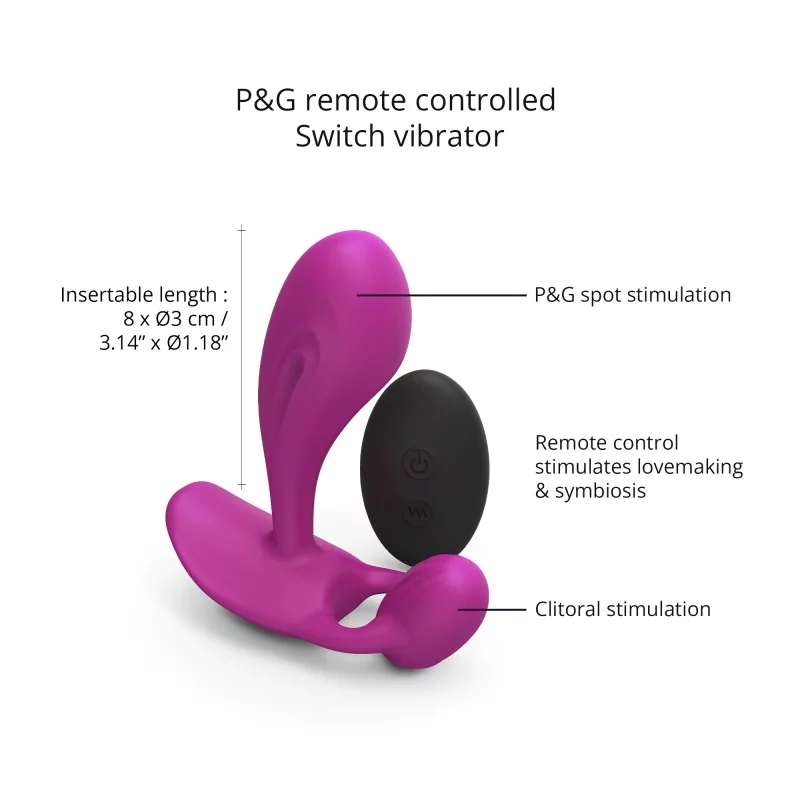 Love To Love Witty P/G-Spot Vibrator - SWEET ORCHID