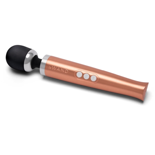 Le Wand Die Cast Rechargeable Vibrating Massager - Rose Gold