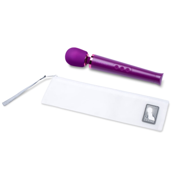 Le Wand Petite Rechargeable Massager - Dark Cherry