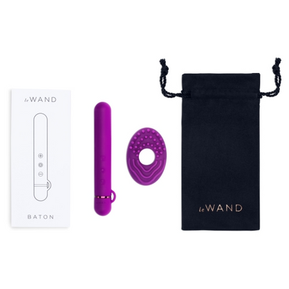 Le Wand - Grand Bullet Vibrator - Dark Cherry