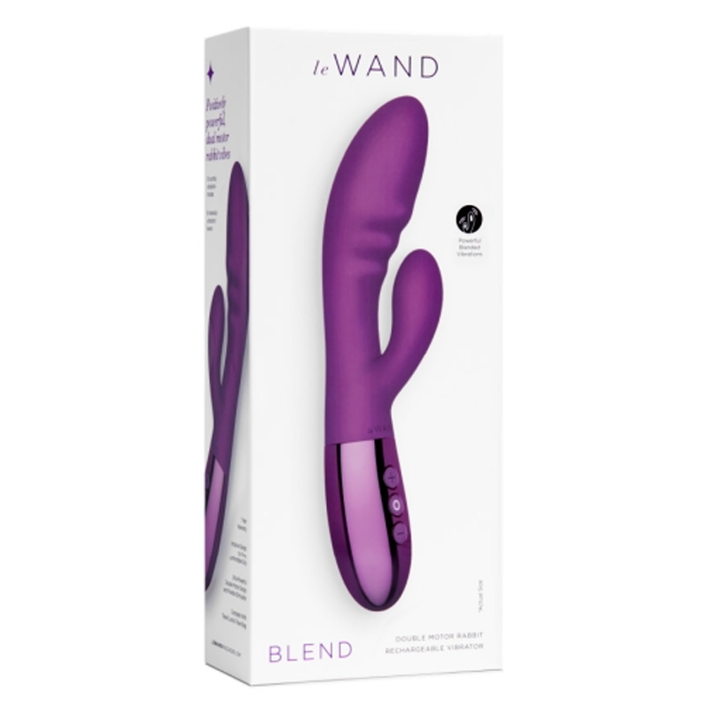 Le Wand - XO Rabbit Vibrator - Dark Cherry