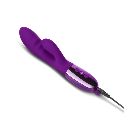 Le Wand - XO Rabbit Vibrator - Dark Cherry