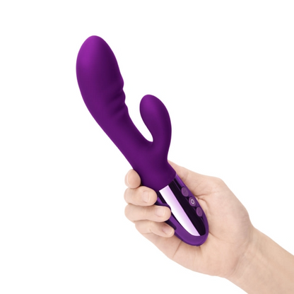 Le Wand - XO Rabbit Vibrator - Dark Cherry