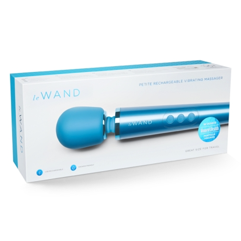 Le Wand Petite Rechargeable Massager - Blue
